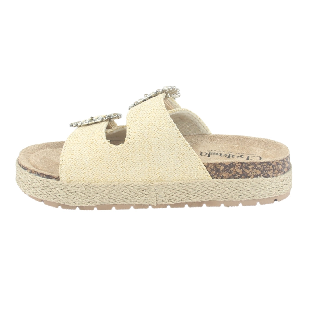 Sandalia Chalada Mujer Dalva-1 Beige Casual