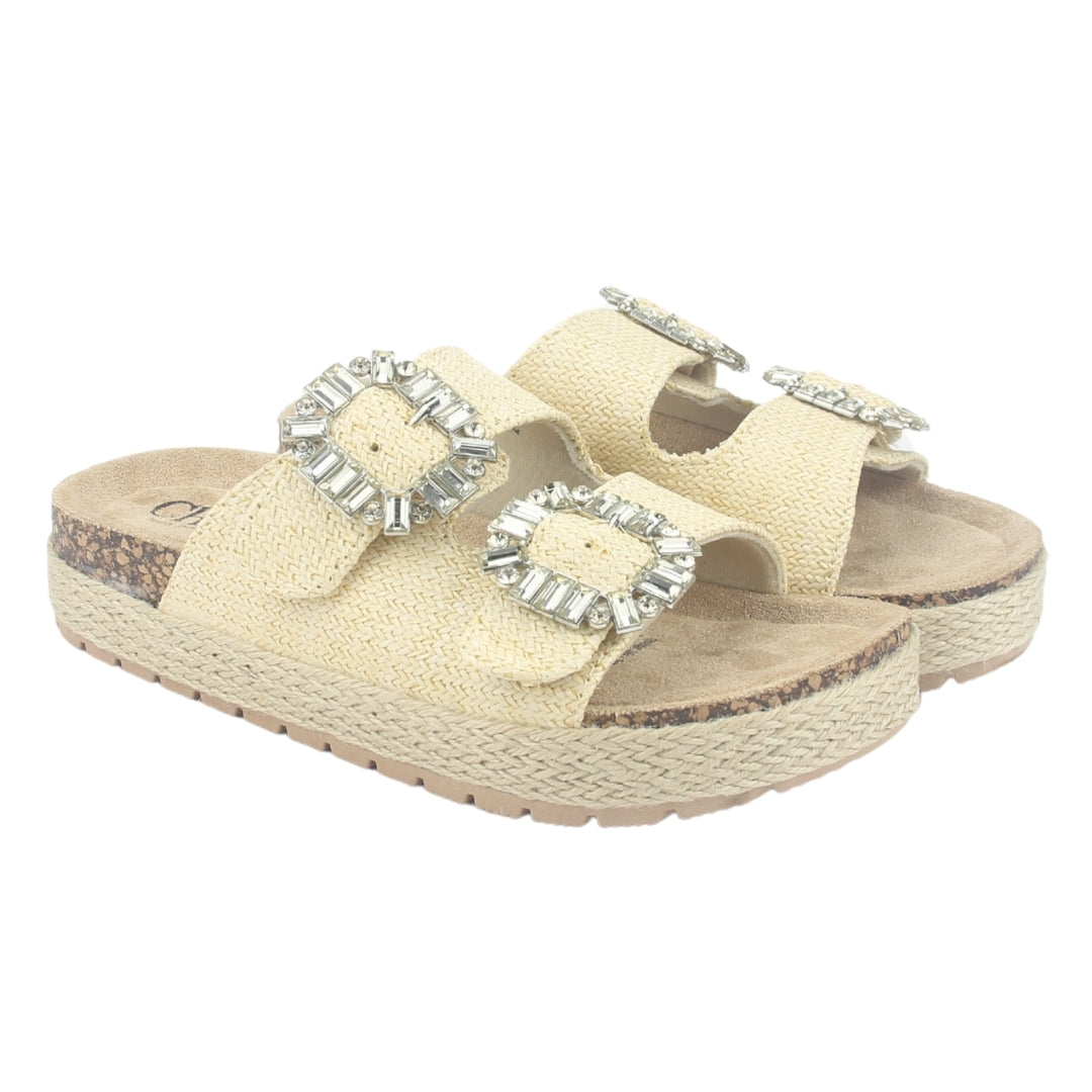 Sandalia Chalada Mujer Dalva-1 Beige Casual