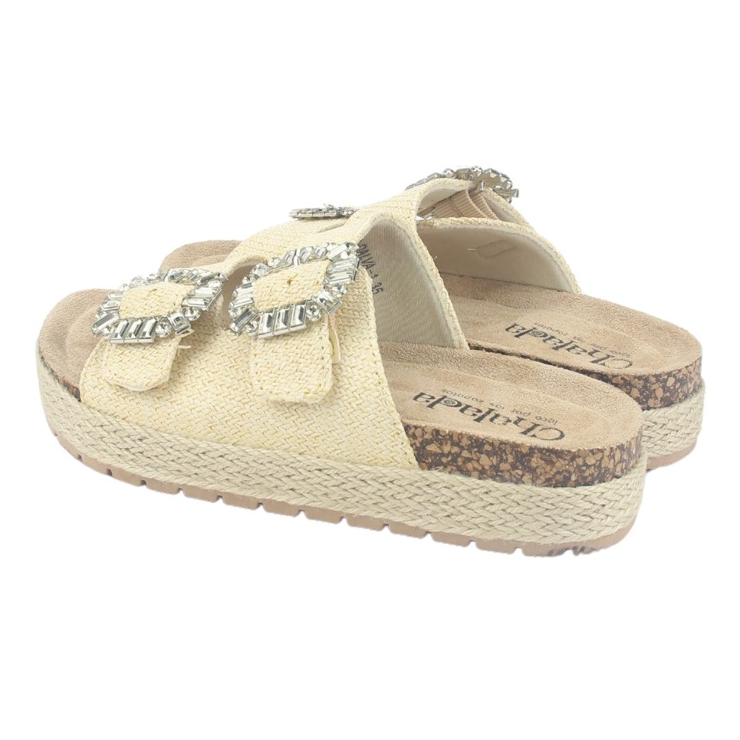 Sandalia Chalada Mujer Dalva-1 Beige Casual