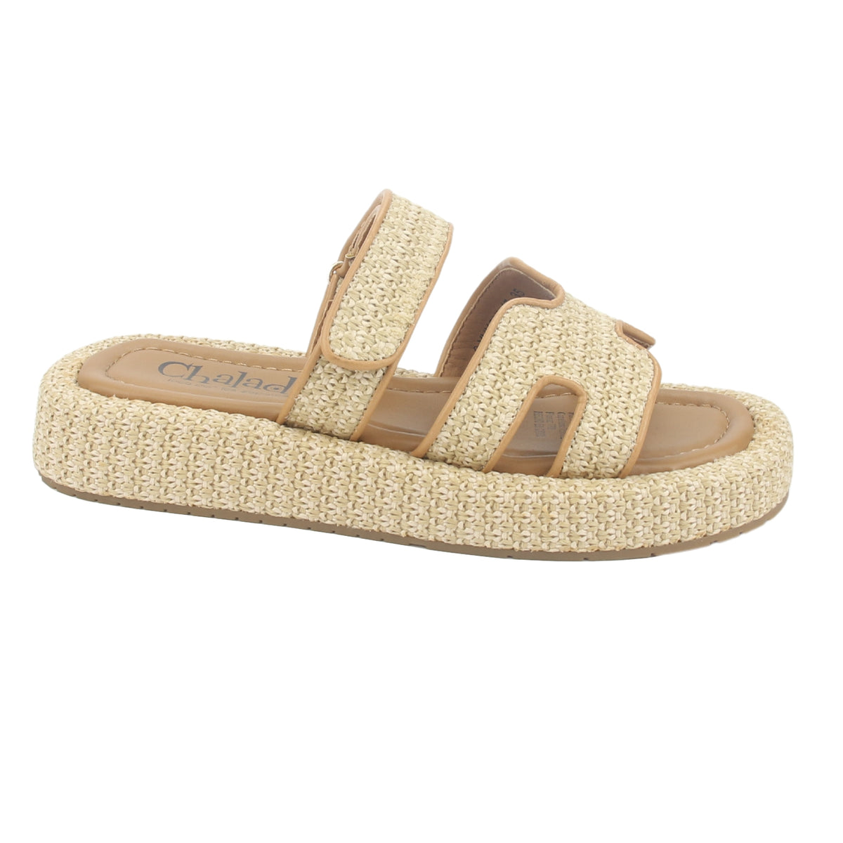 Sandalia Chalada Mujer Yukonl-17 Beige Plataforma Poki