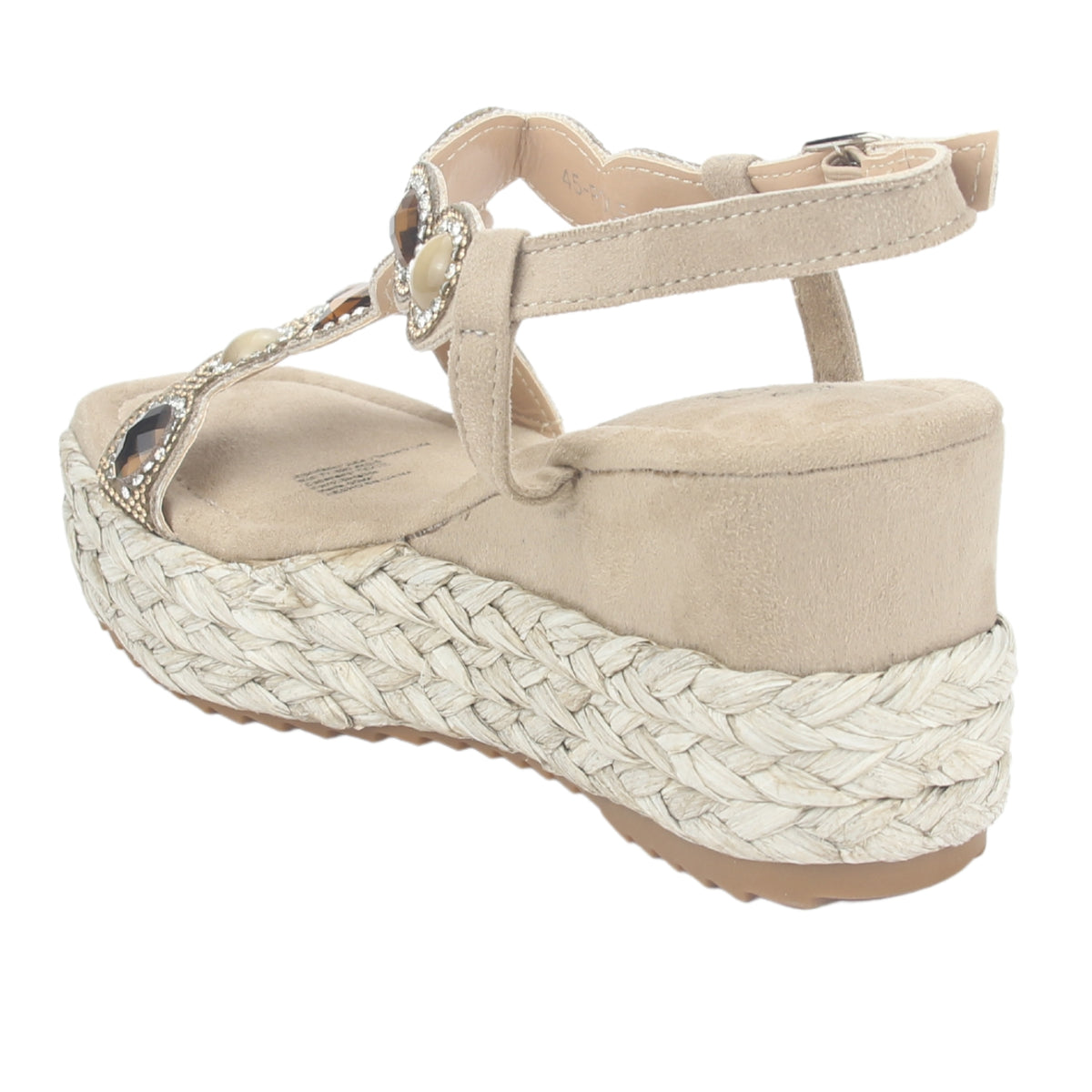 Sandalia Chalada Mujer Pole-1 Taupe Plataforma