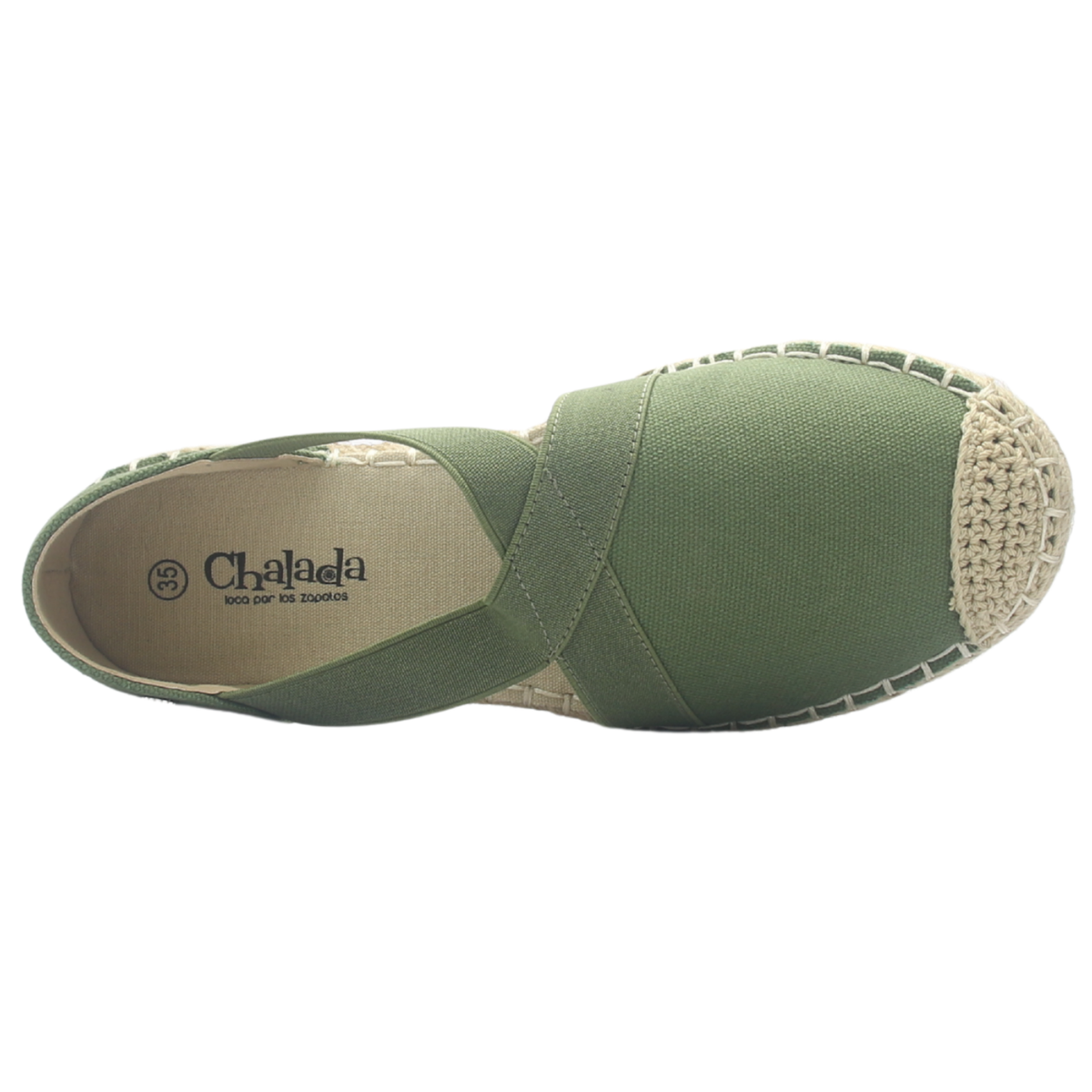 Alpargata de mujer Oliva Casual Chalada Dijon-14
