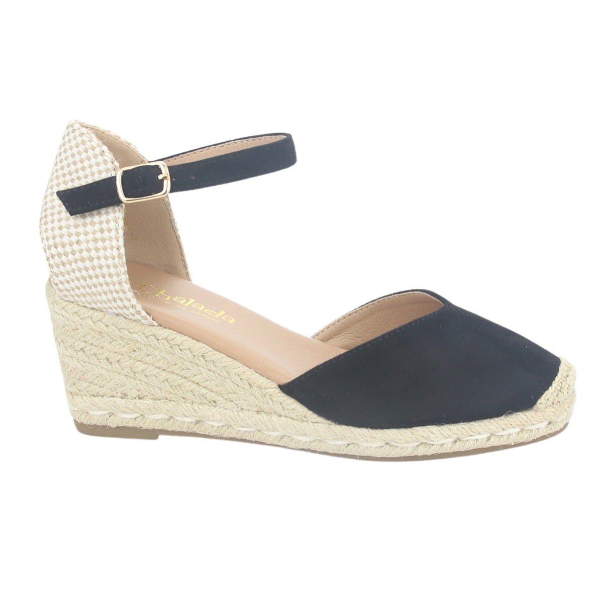 Alpargatas Chalada Mujer Penny-2 Negro Plataforma