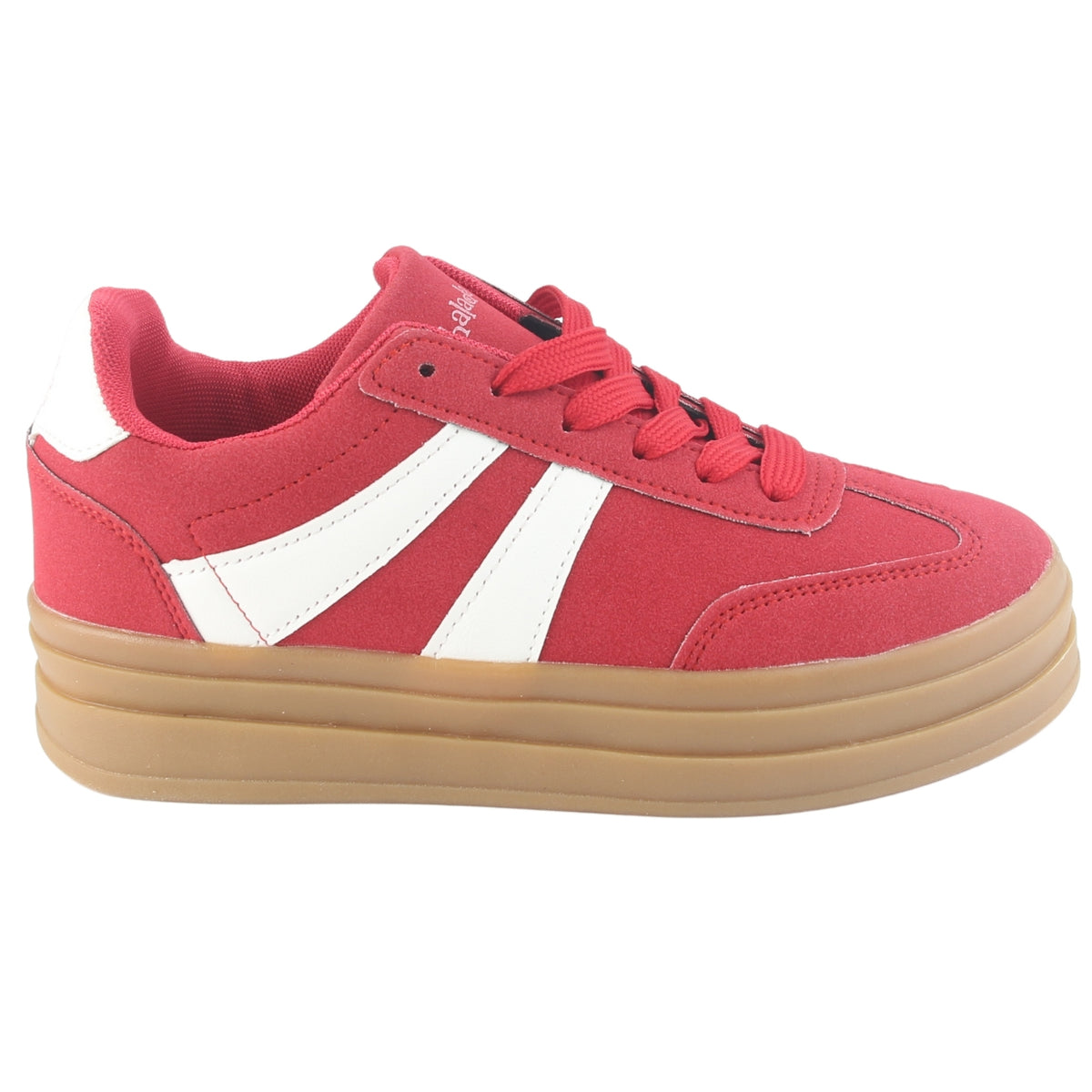 Zapatilla Chalada Mujer Andy-11 Rojo Urbano