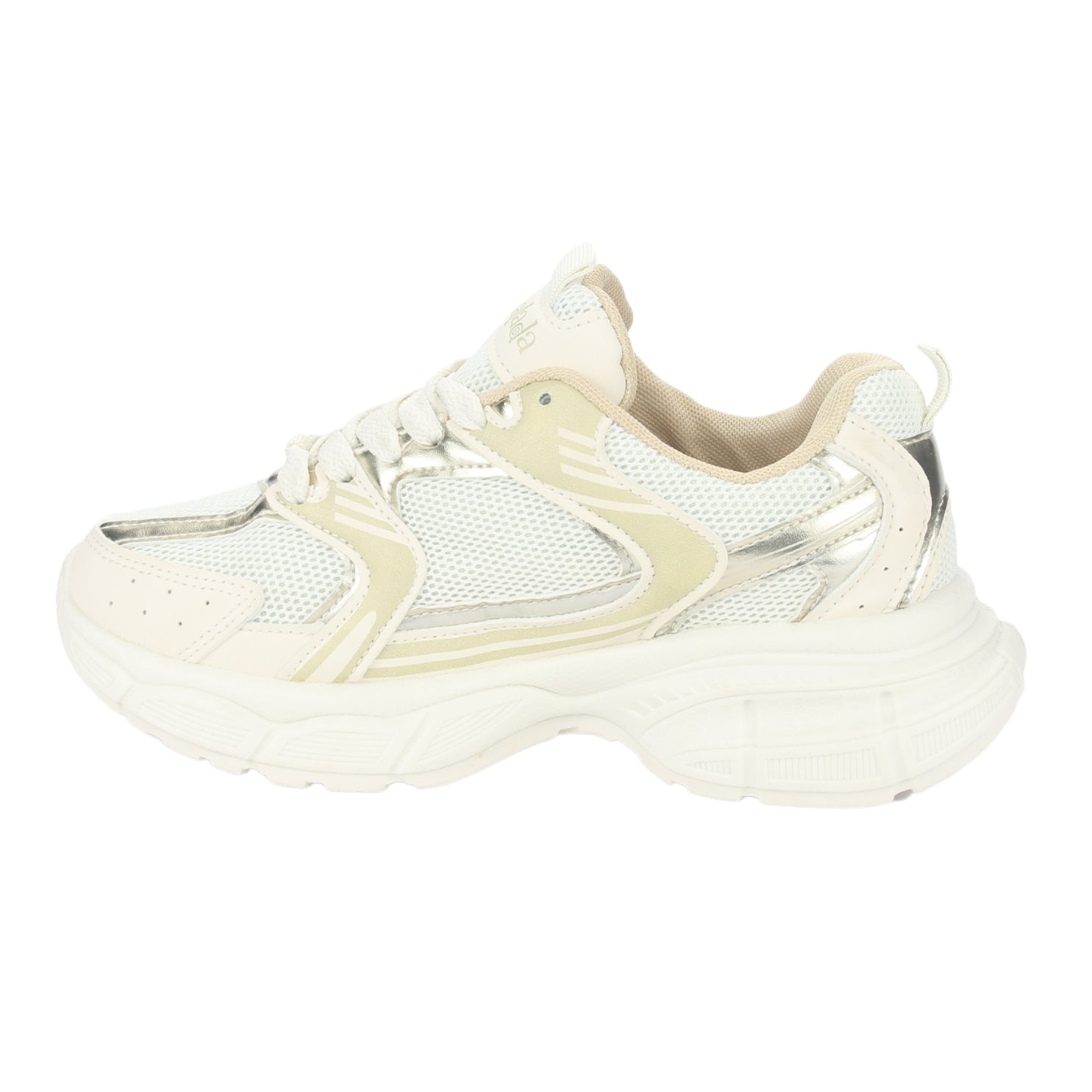 Zapatilla Chalada Mujer New-5 Beige Urbano