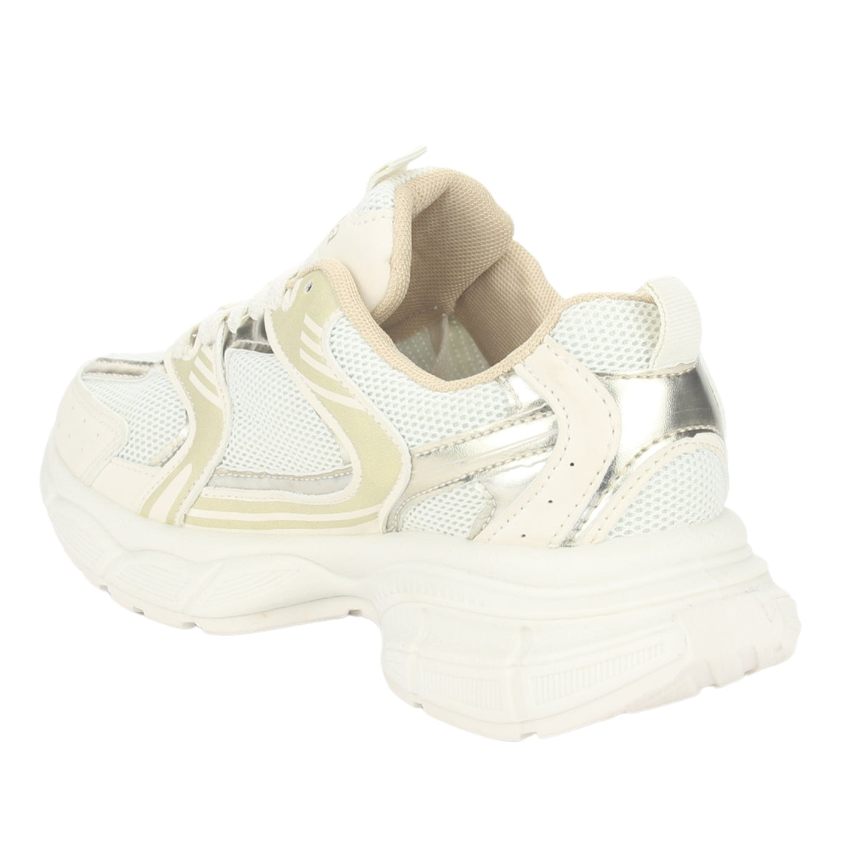 Zapatilla Chalada Mujer New-5 Beige Urbano