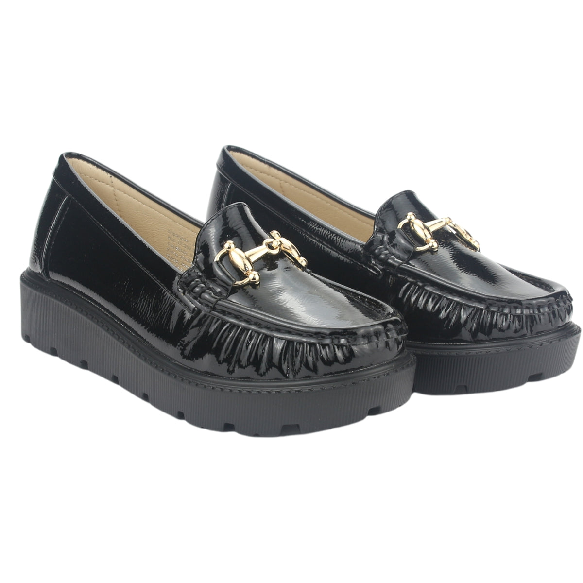 Mocasin Chalada Mujer Gran-20 Negro Casual