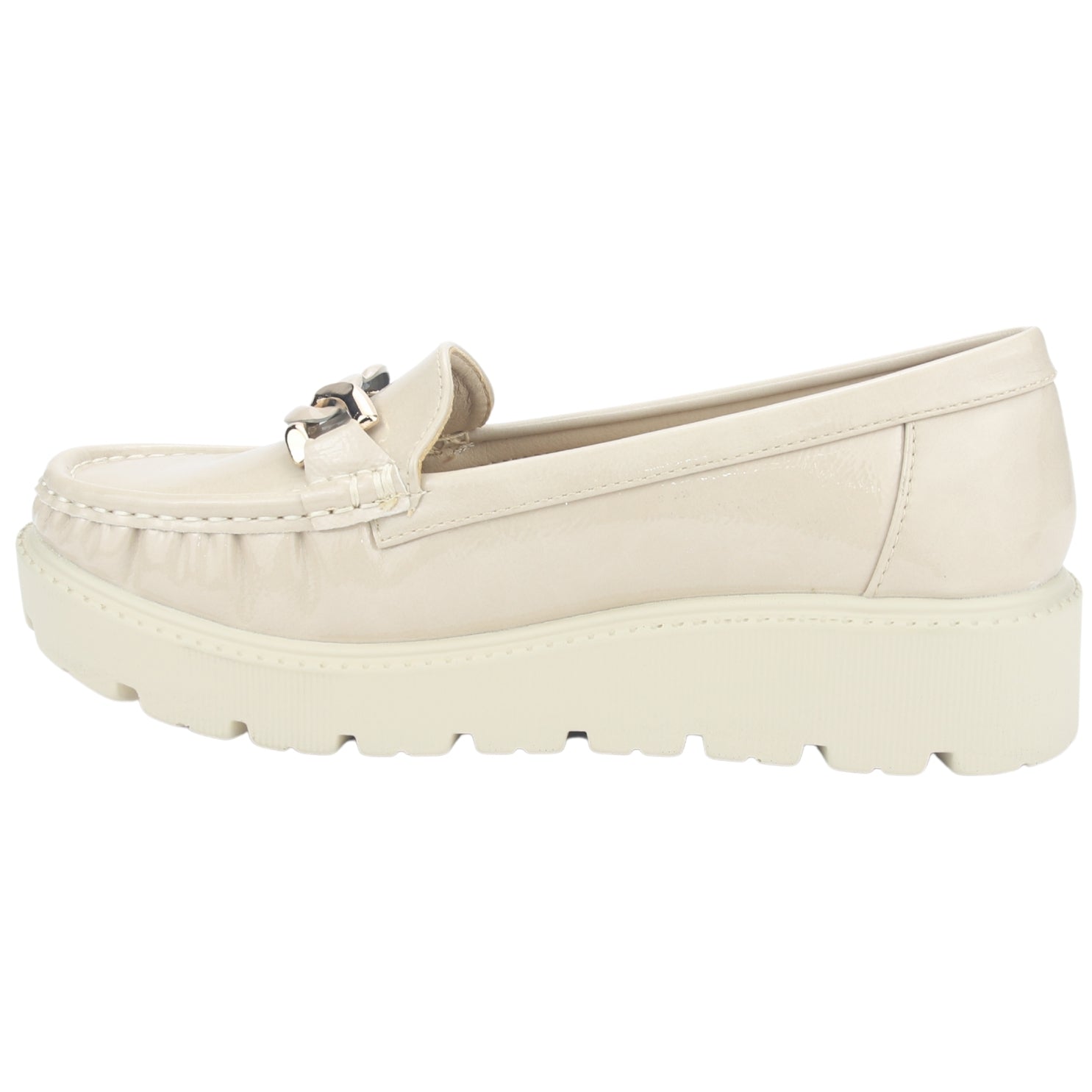 Mocasin Chalada Mujer Gran-21 Beige Casual