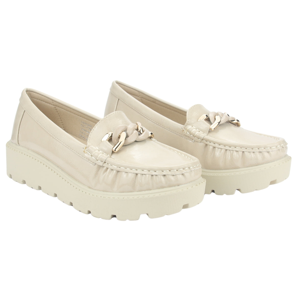 Mocasin Chalada Mujer Gran-21 Beige Casual