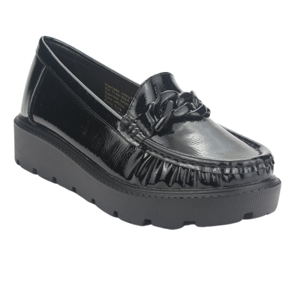 Mocasin Chalada Mujer Gran-21 Negro Casual
