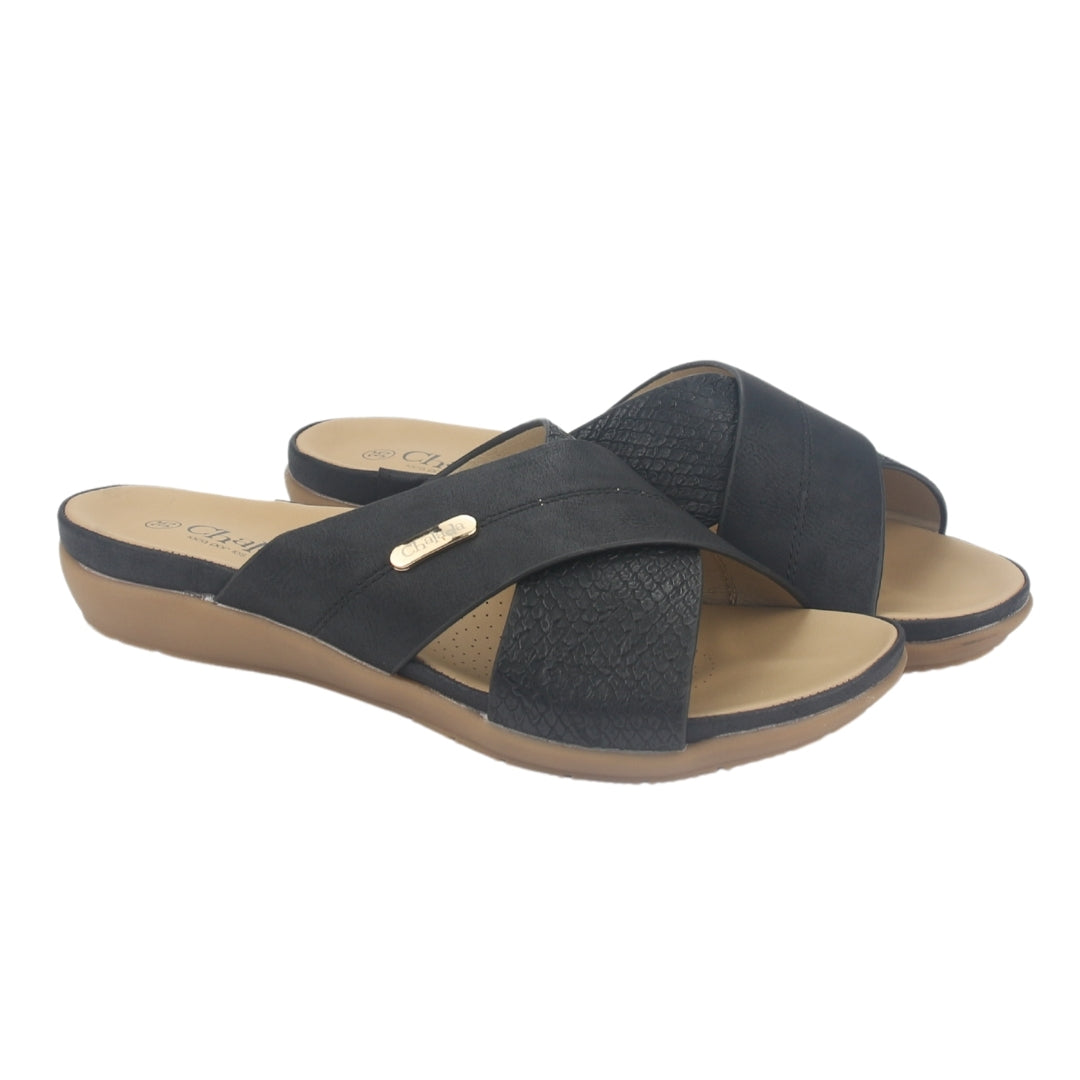 Sandalia Chalada Mujer Palak-1 Negro Casual