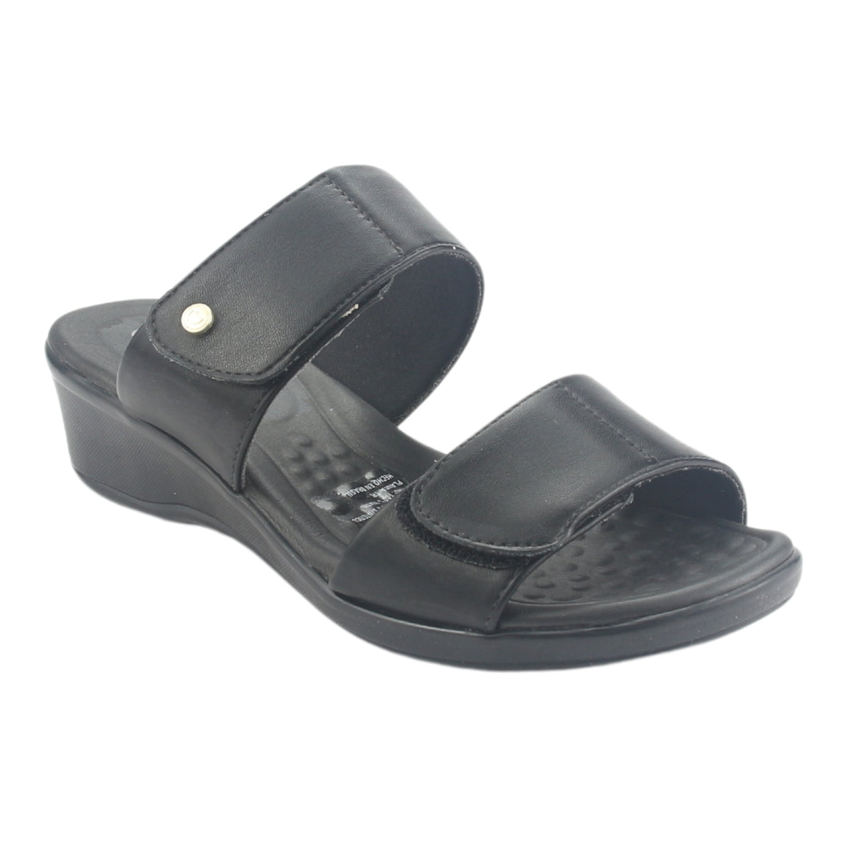Sandalia Comfortflex Mujer 2472402 Negro Casual