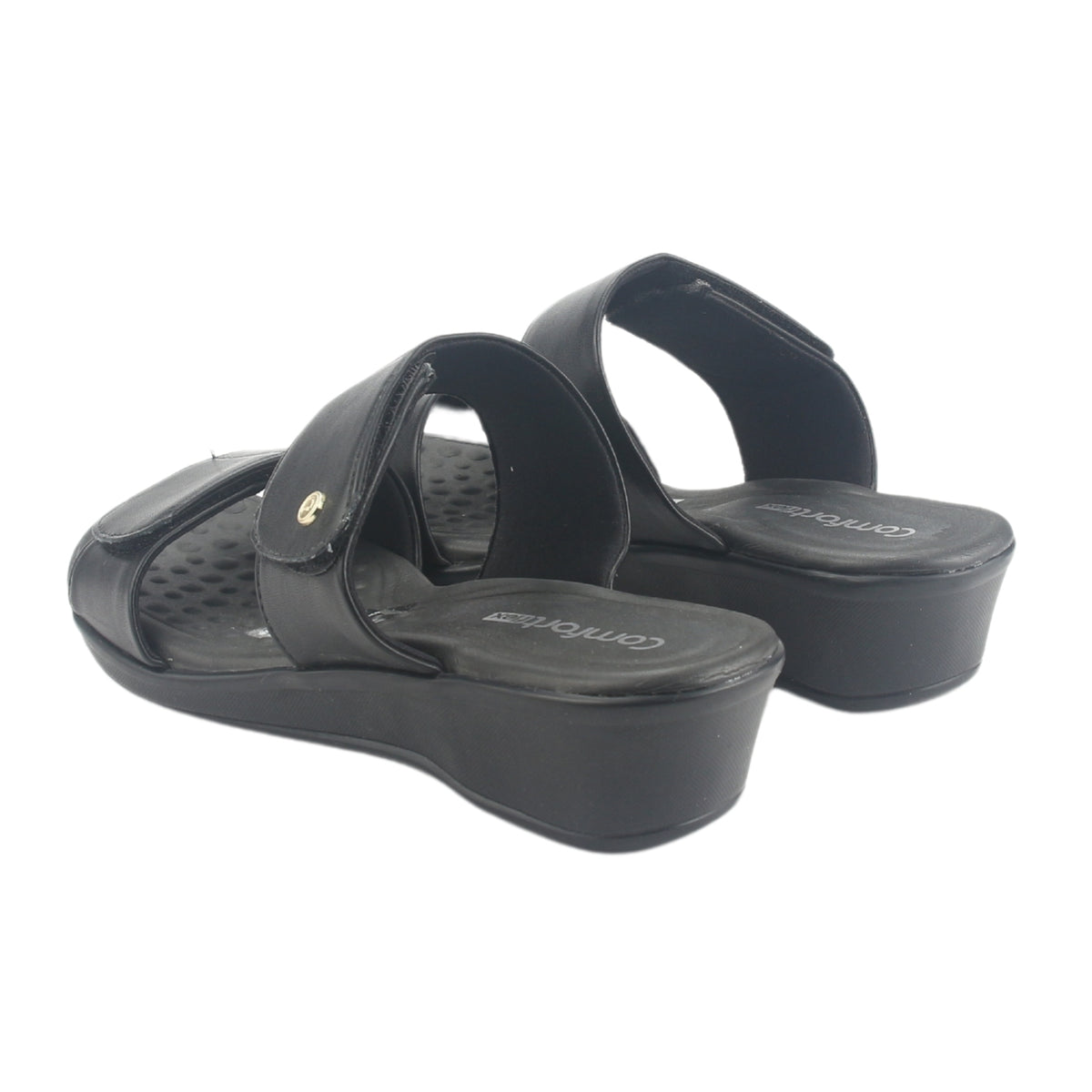 Sandalia Comfortflex Mujer 2472402 Negro Casual