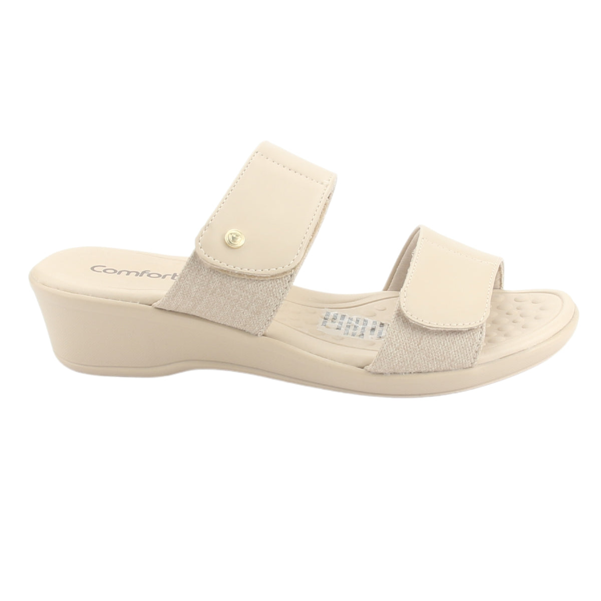 Sandalia Comfortflex Mujer 2472402 Beige Casual