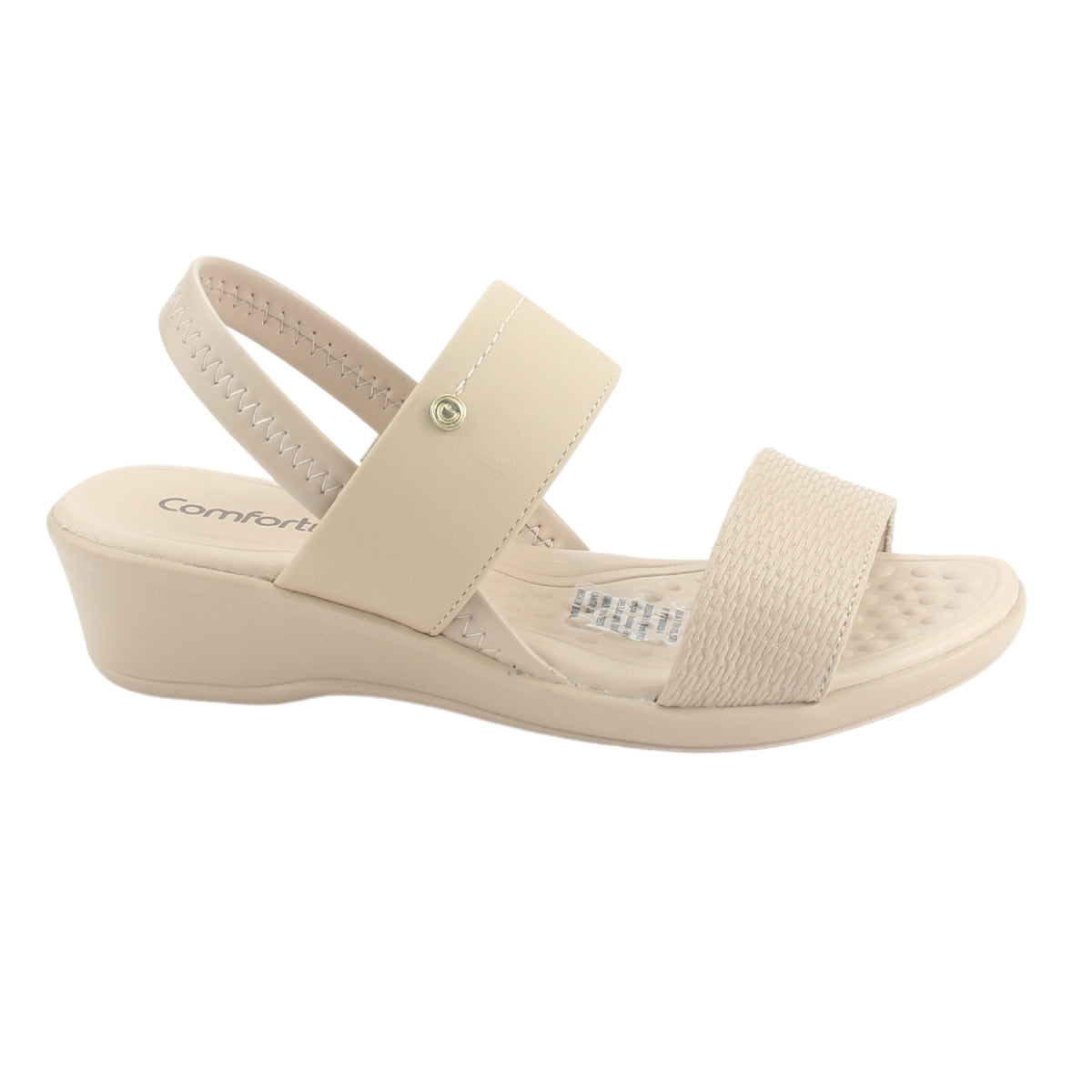 Sandalia Comfortflex Mujer 2472403 Beige Casual