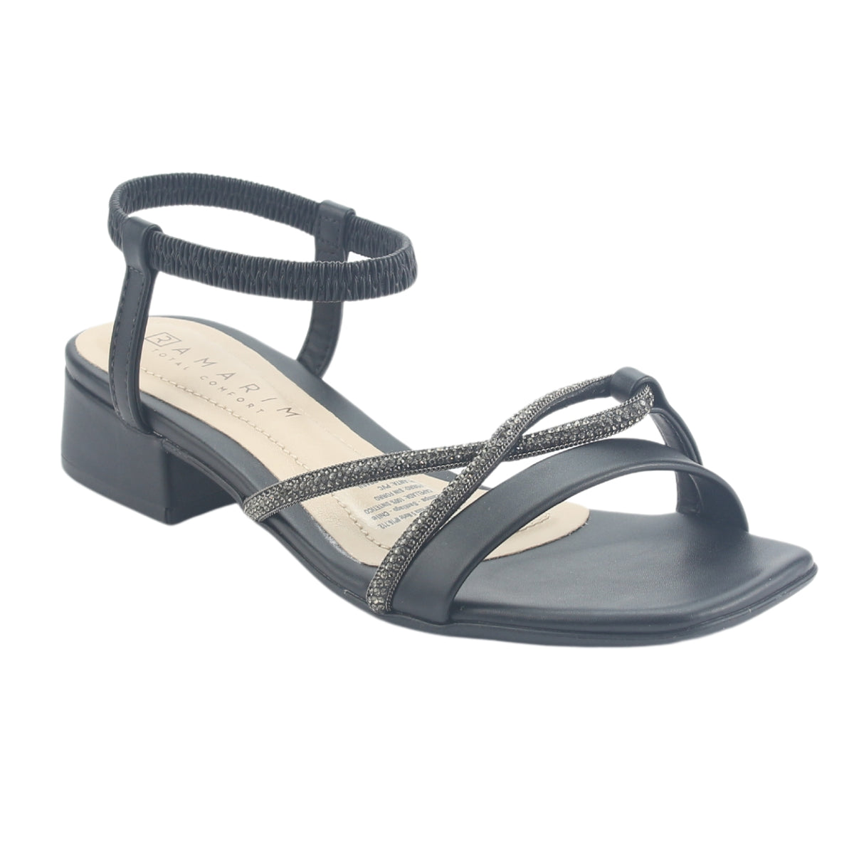 Sandalia Ramarim Mujer 2448201 Negro Casual