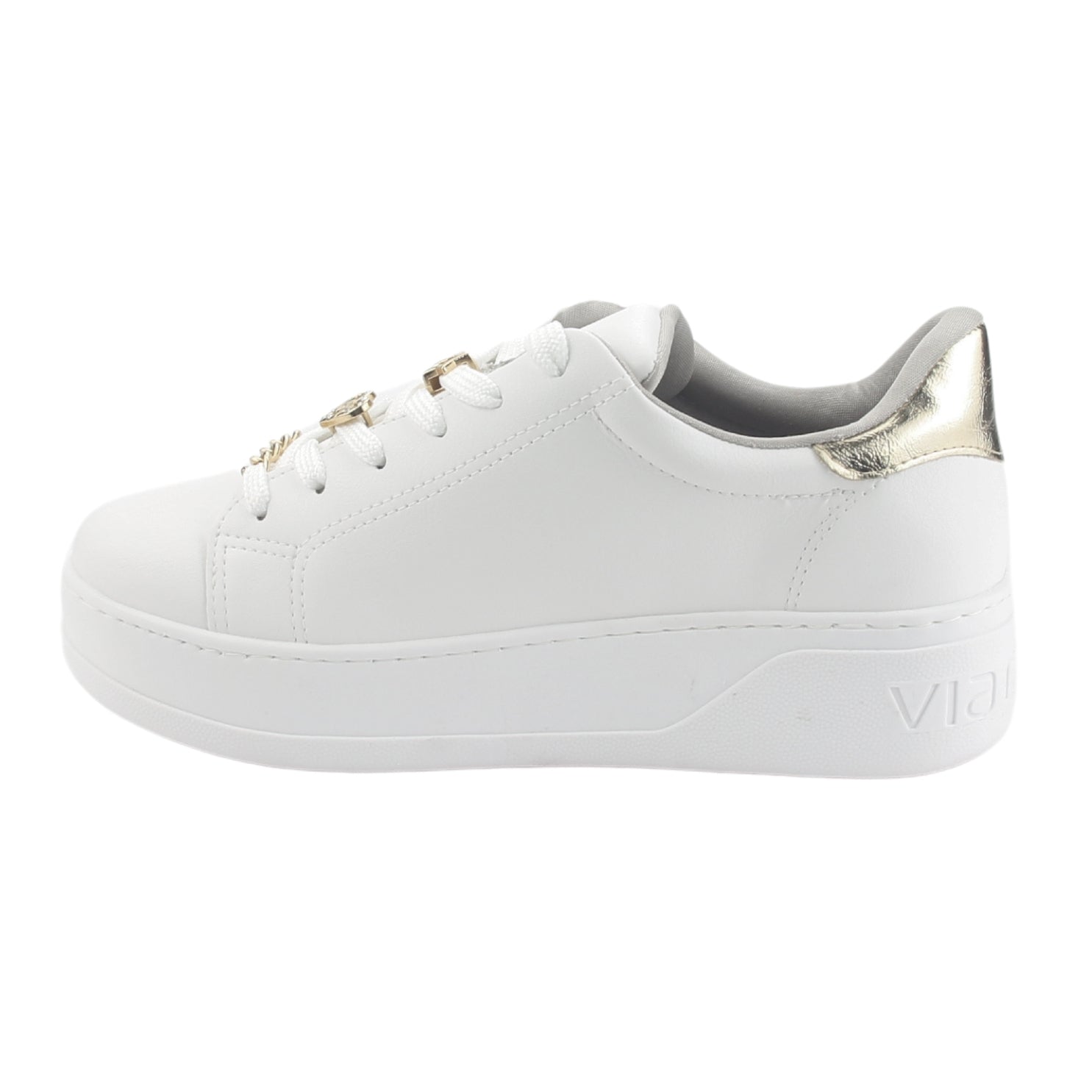 Zapatilla Via Marte Mujer 023-002-01 Blanco Casual