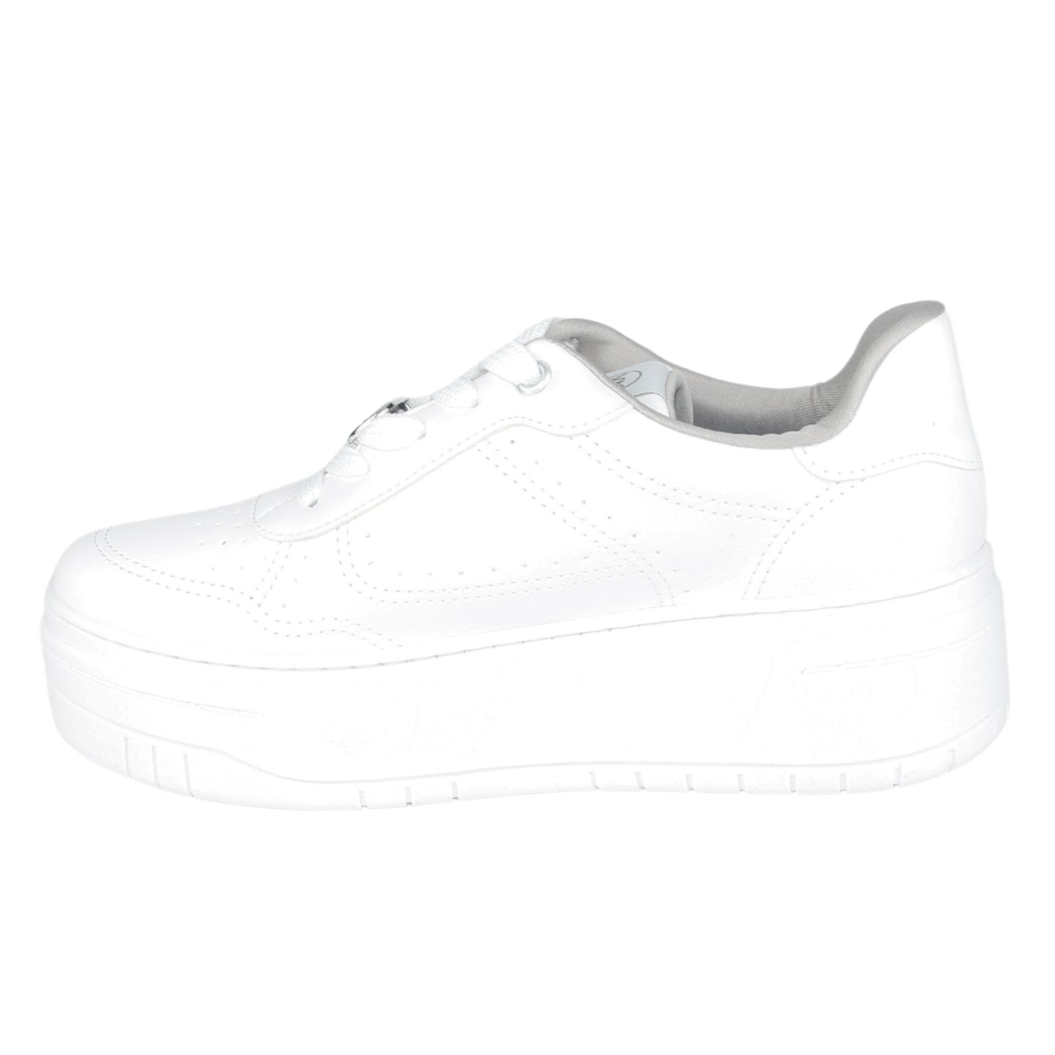 Zapatilla Via Marte Mujer 033-003-09 Blanco Casual