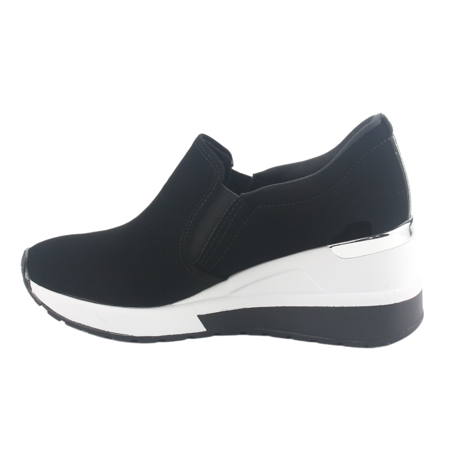 Zapatilla Via Marte Mujer 046-002-01 Negro Casual