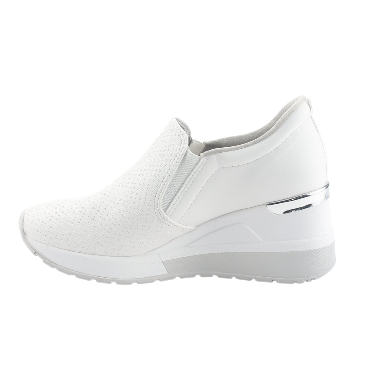 Zapatilla Via Marte Mujer 046-002-02 Blanco Casual