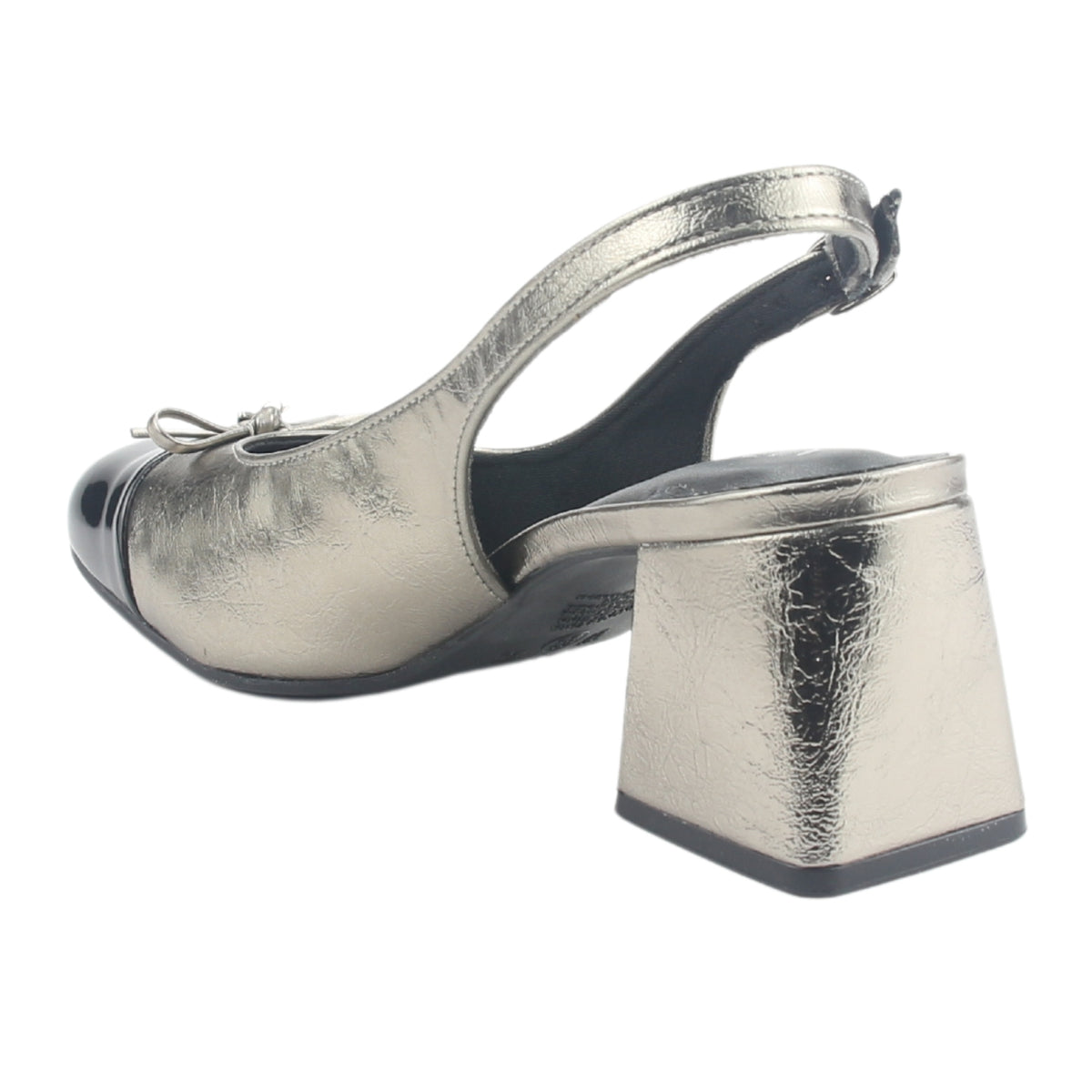 Zapato Via Marte Mujer 067-001-01 Dorado Casual