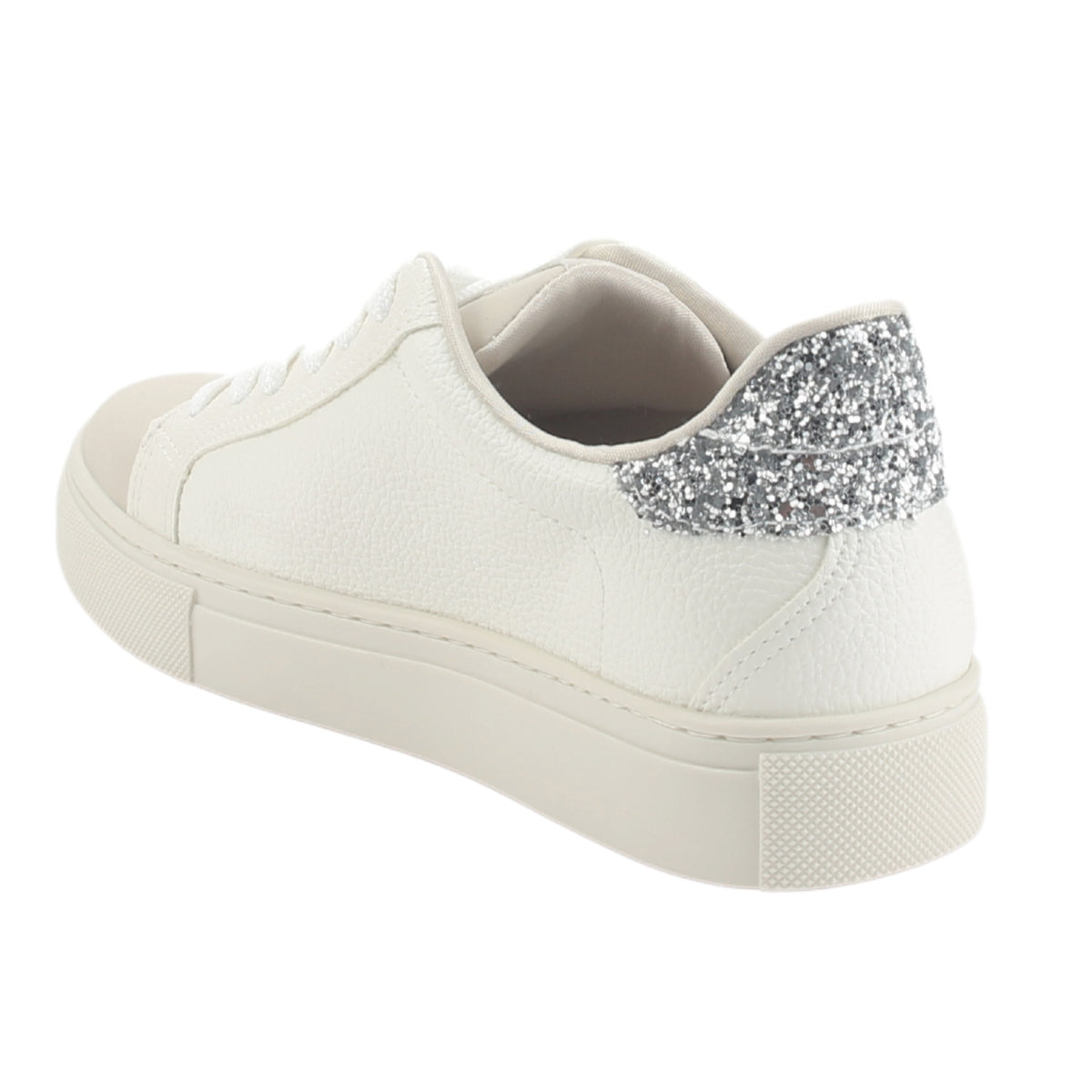 Zapatilla Via Marte Mujer 082-012-03 Beige Casual