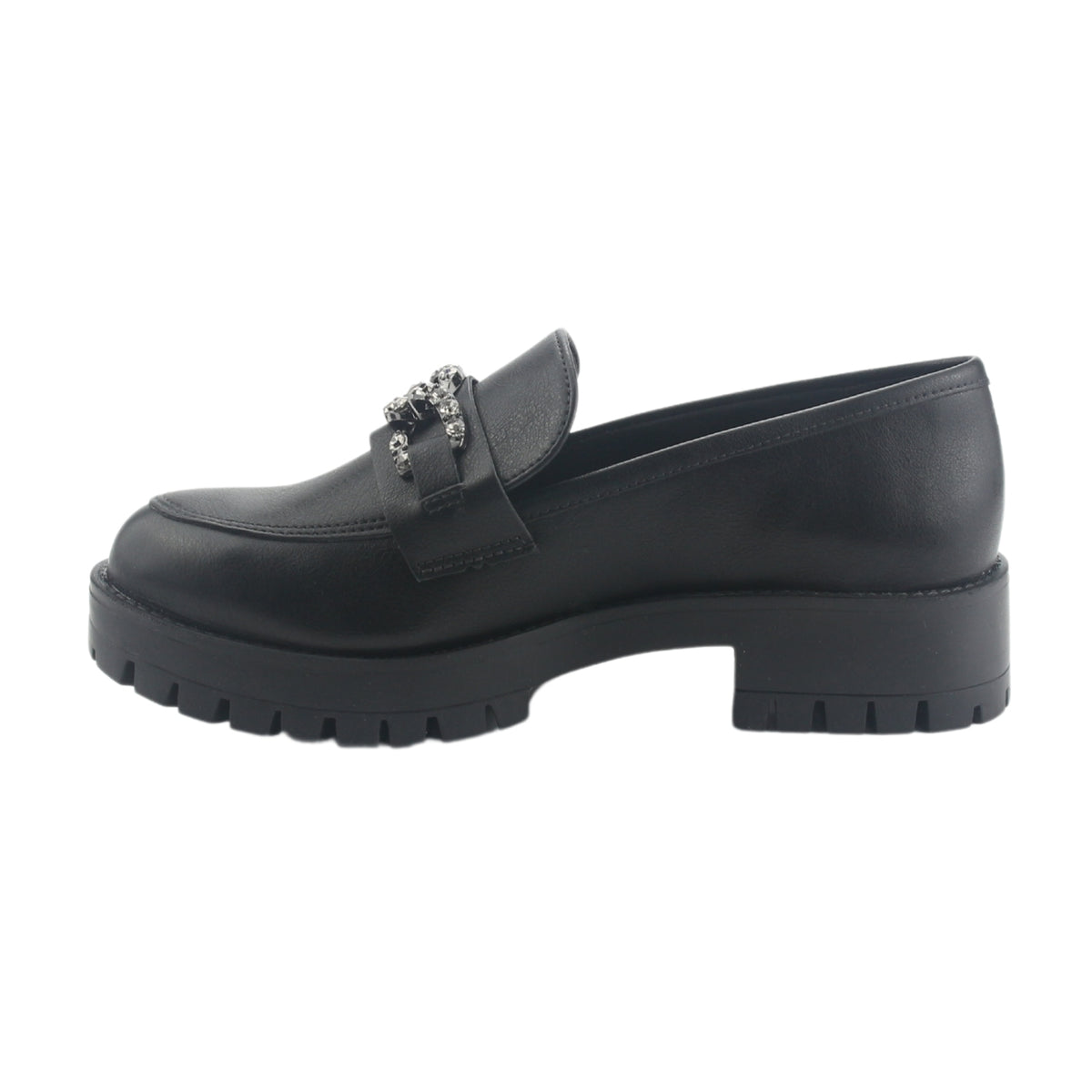 Mocasin Via Marte Mujer 083-005-01 Negro Casual