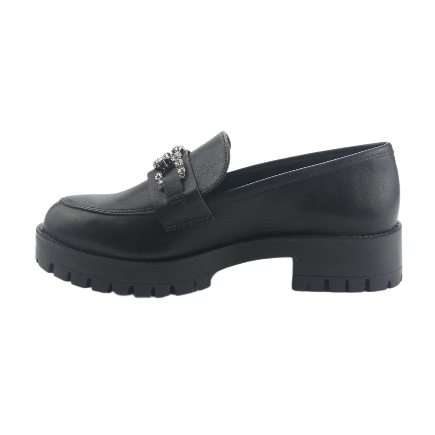 Mocasin Via Marte Mujer 083-005-01 Negro Casual