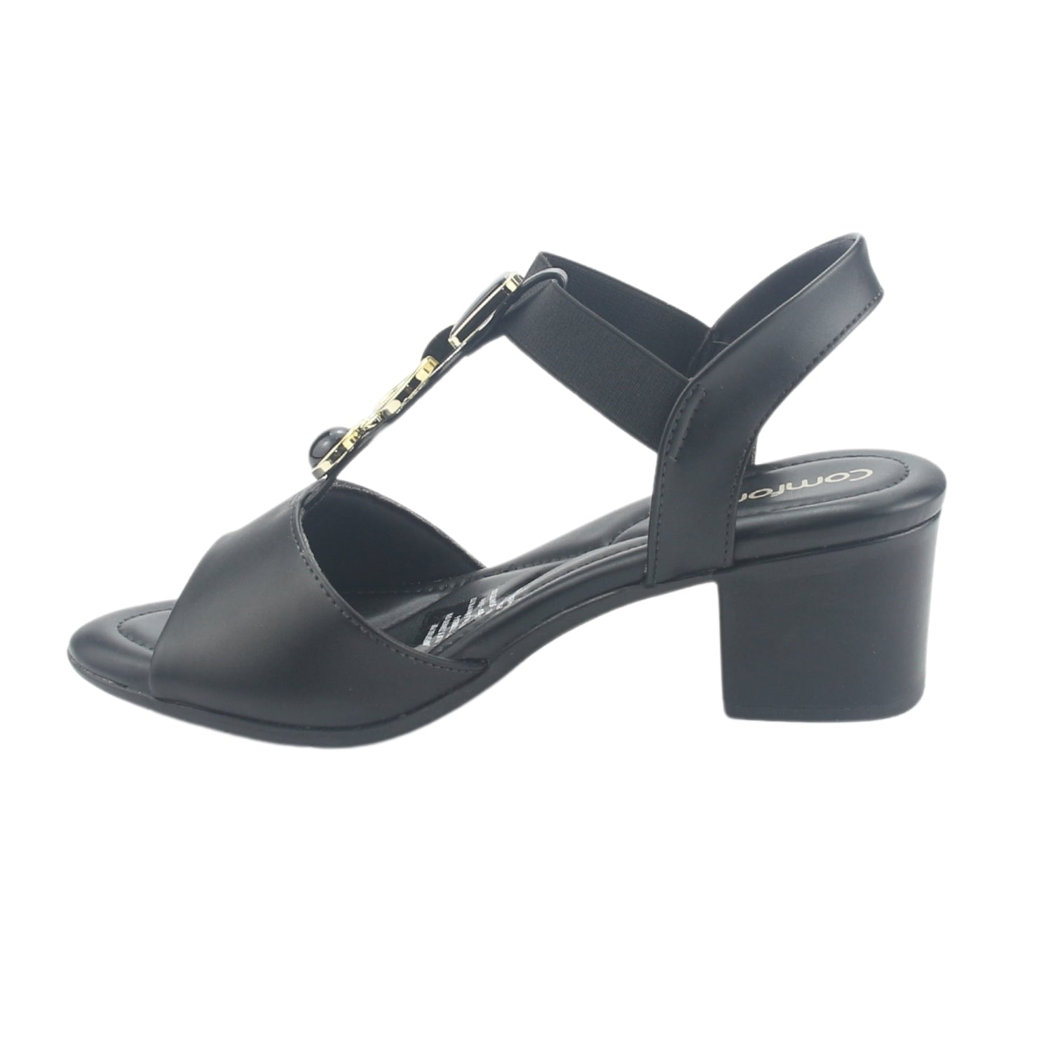 Sandalia Comfortflex Mujer 2457402 Negro Casual