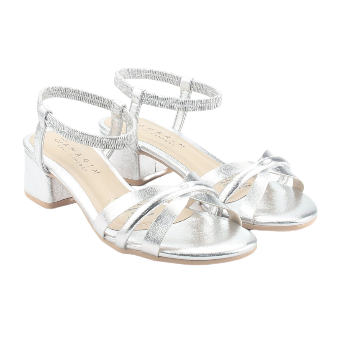 Sandalia Ramarim Mujer 245202 Plateado Casual