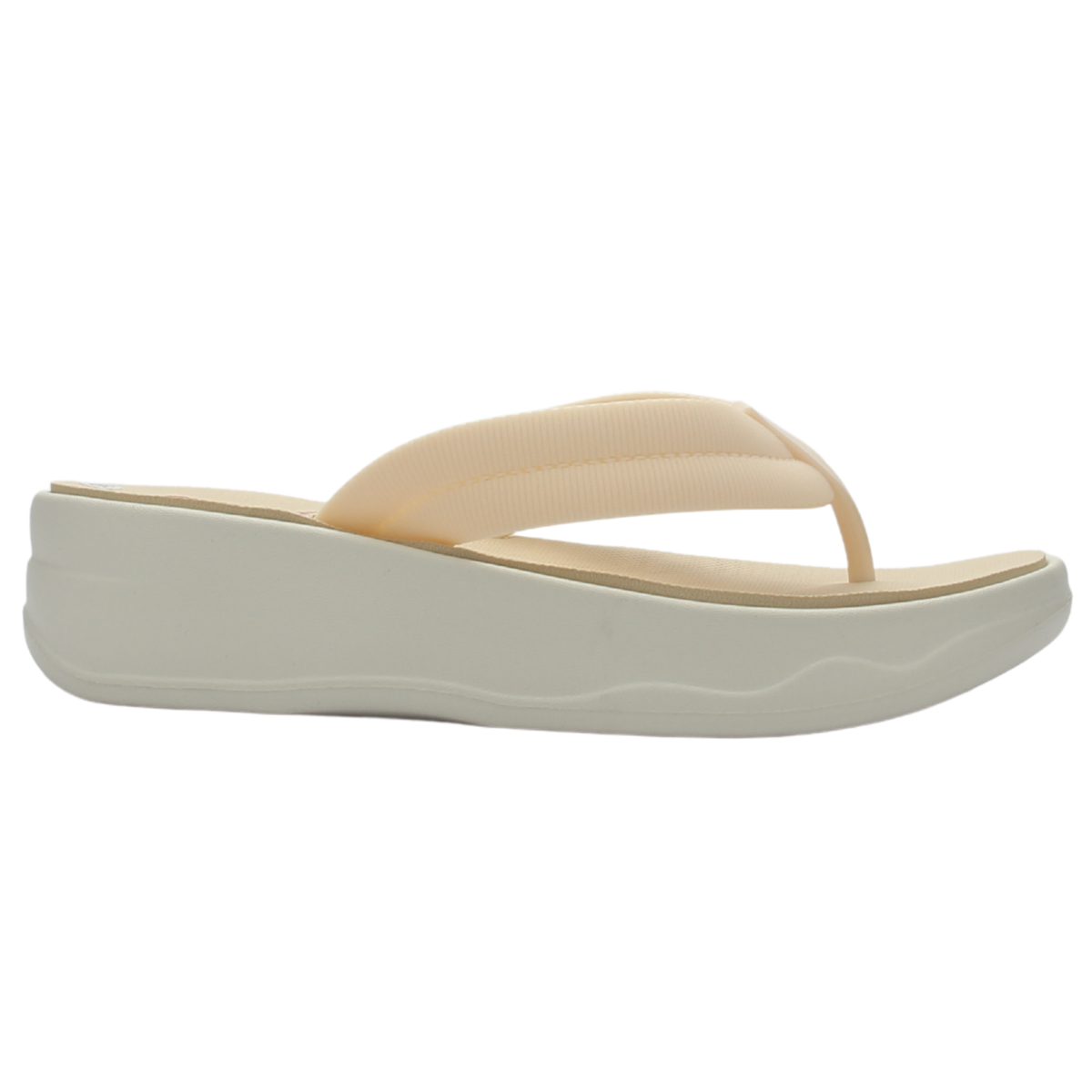 Sandalia de Mujer de color Beige Casual Funway Beach-49
