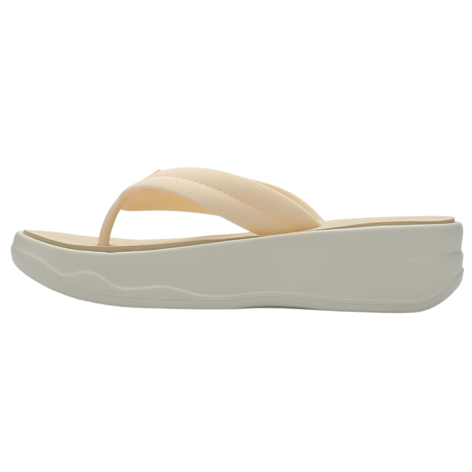 Sandalia de Mujer de color Beige Casual Funway Beach-49