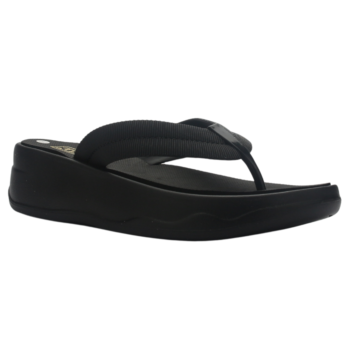 Sandalia de Mujer de color Negro Casual Funway Beach-49