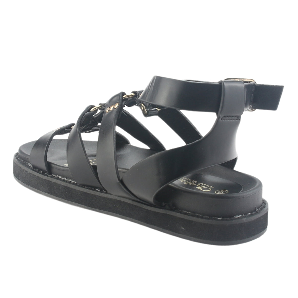 Sandalia Chalada Mujer Viva-10 Negro Casual