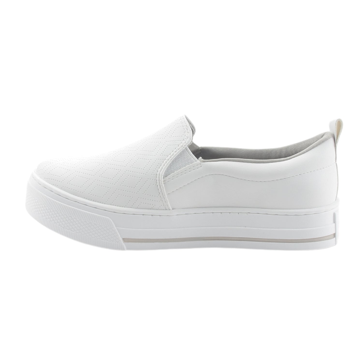 Zapatilla Via Marte Mujer 027-007-02 Blanco Casual