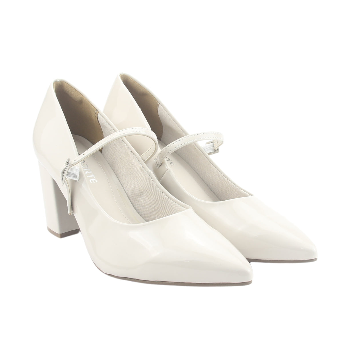 Zapato Via Marte Mujer 028-014-01 Beige Casual