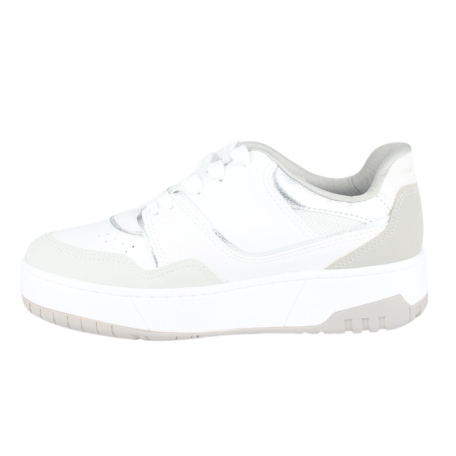 Zapatilla Via Marte Mujer 042-001-02 Blanco Casual