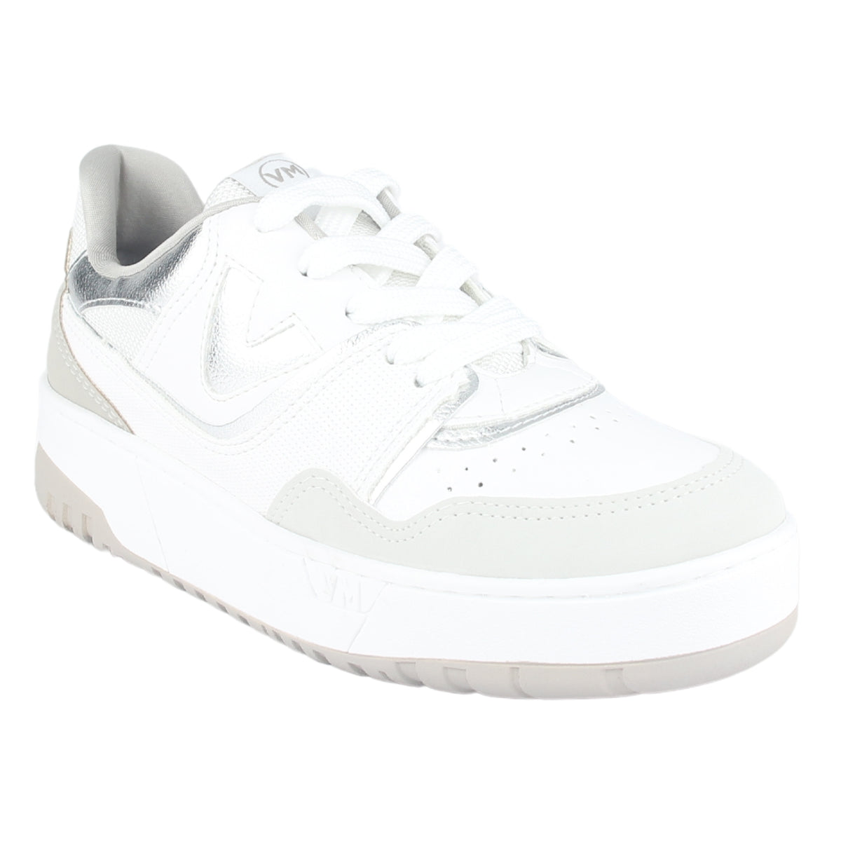 Zapatilla Via Marte Mujer 042-001-02 Blanco Casual