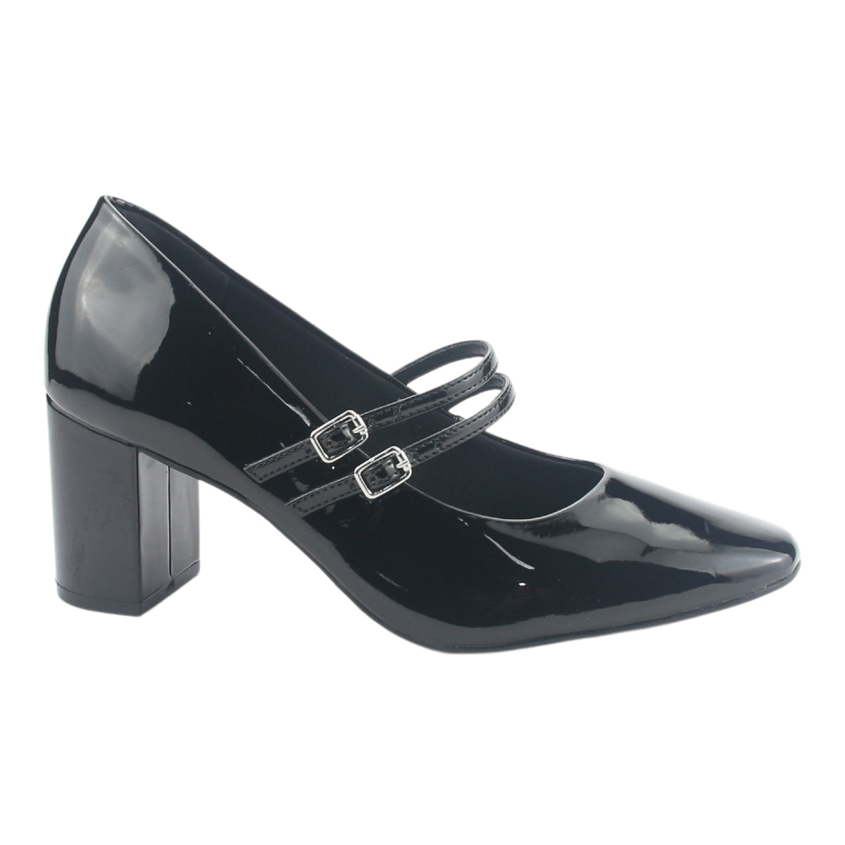 Zapato Via Marte Mujer 153-001-01 Negro Casual