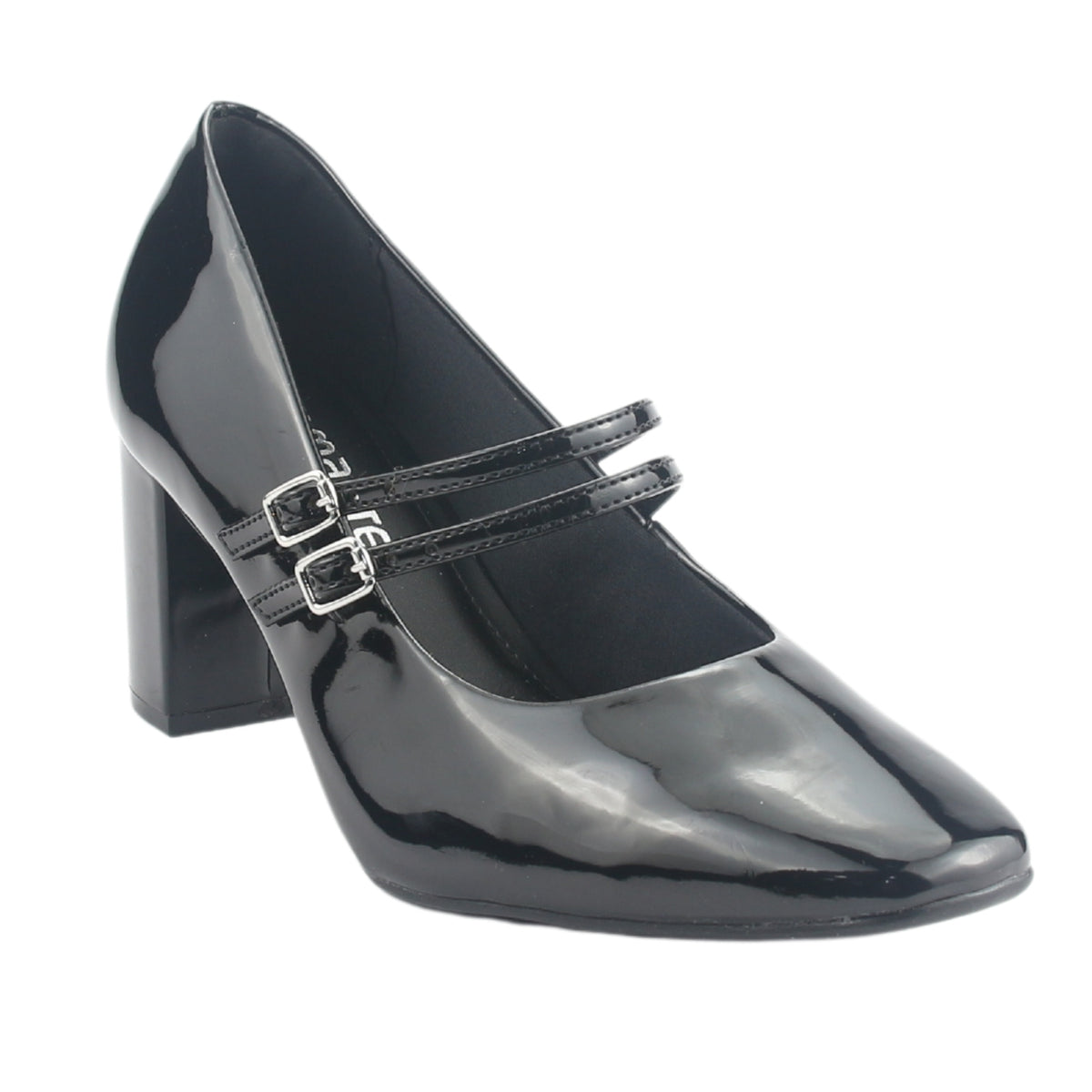 Zapato Via Marte Mujer 153-001-01 Negro Casual