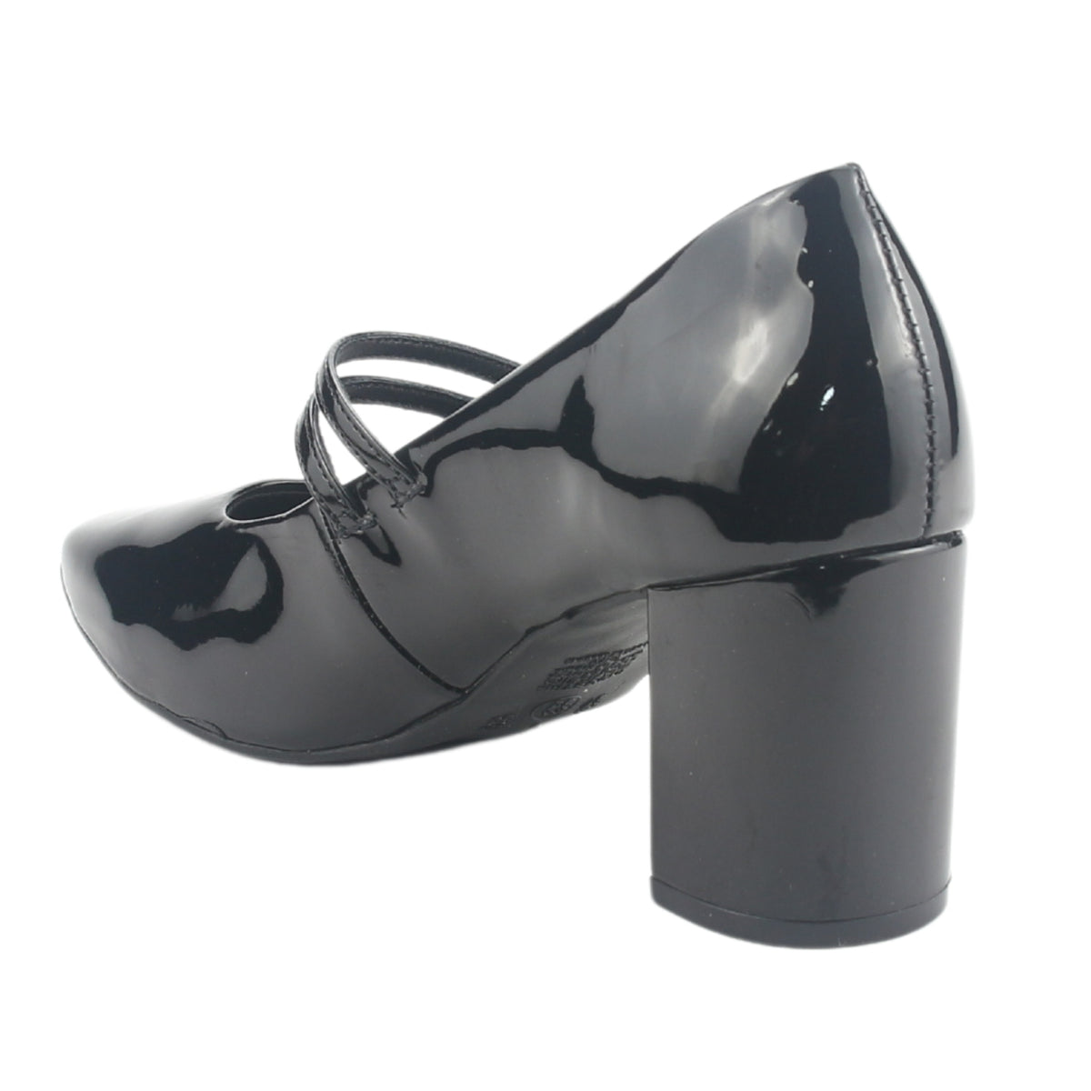 Zapato Via Marte Mujer 153-001-01 Negro Casual