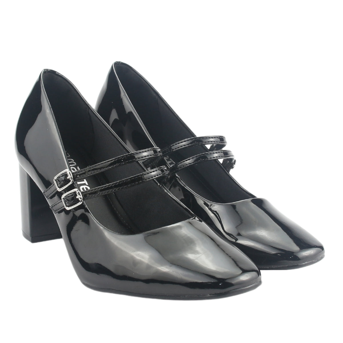 Zapato Via Marte Mujer 153-001-01 Negro Casual