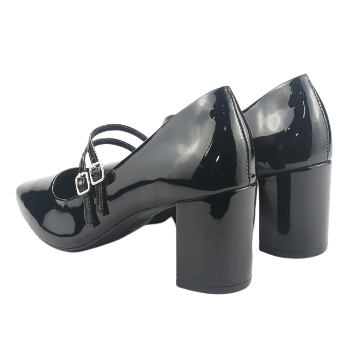Zapato Via Marte Mujer 153-001-01 Negro Casual