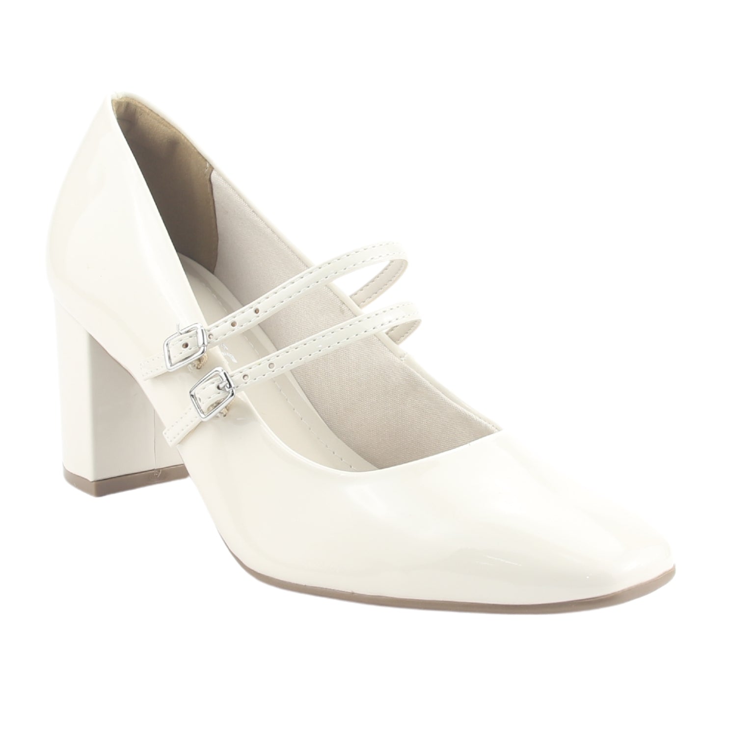 Zapato Via Marte Mujer 153-001-01 Blanco Casual
