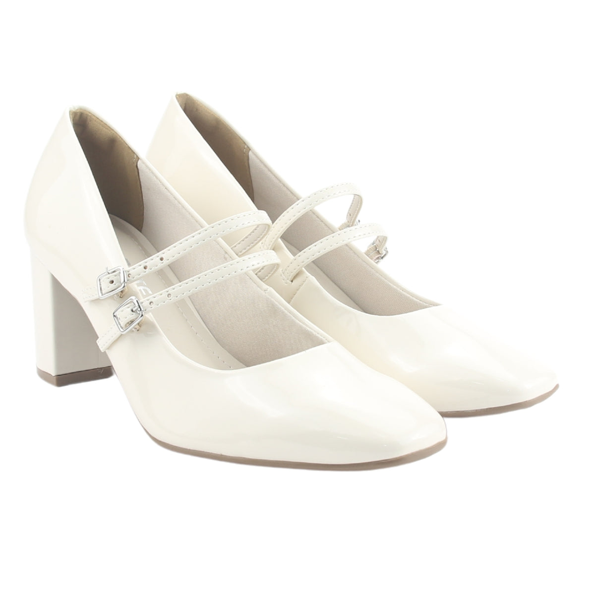 Zapato Via Marte Mujer 153-001-01 Blanco Casual
