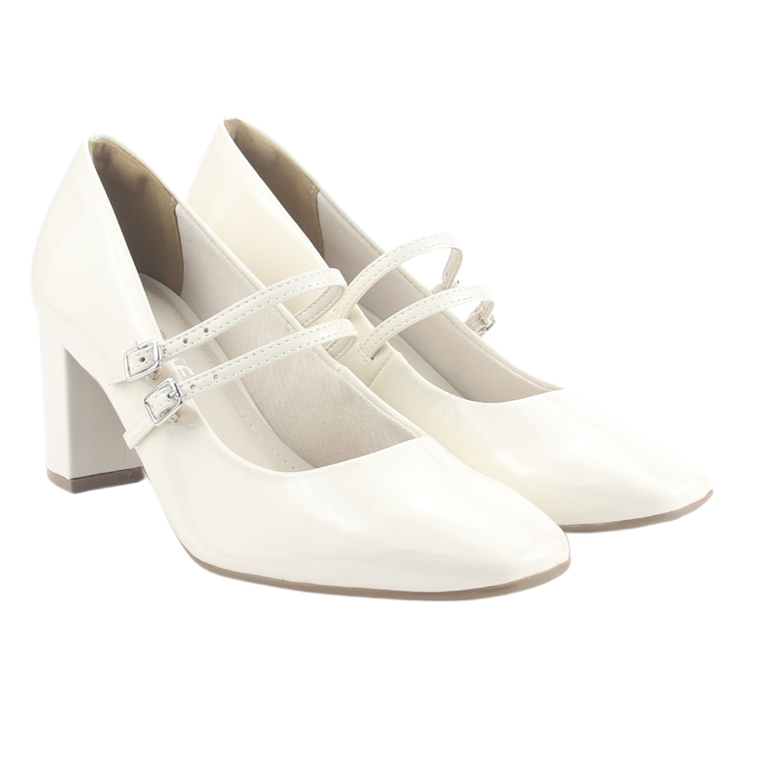 Zapato Via Marte Mujer 153-001-01 Blanco Casual