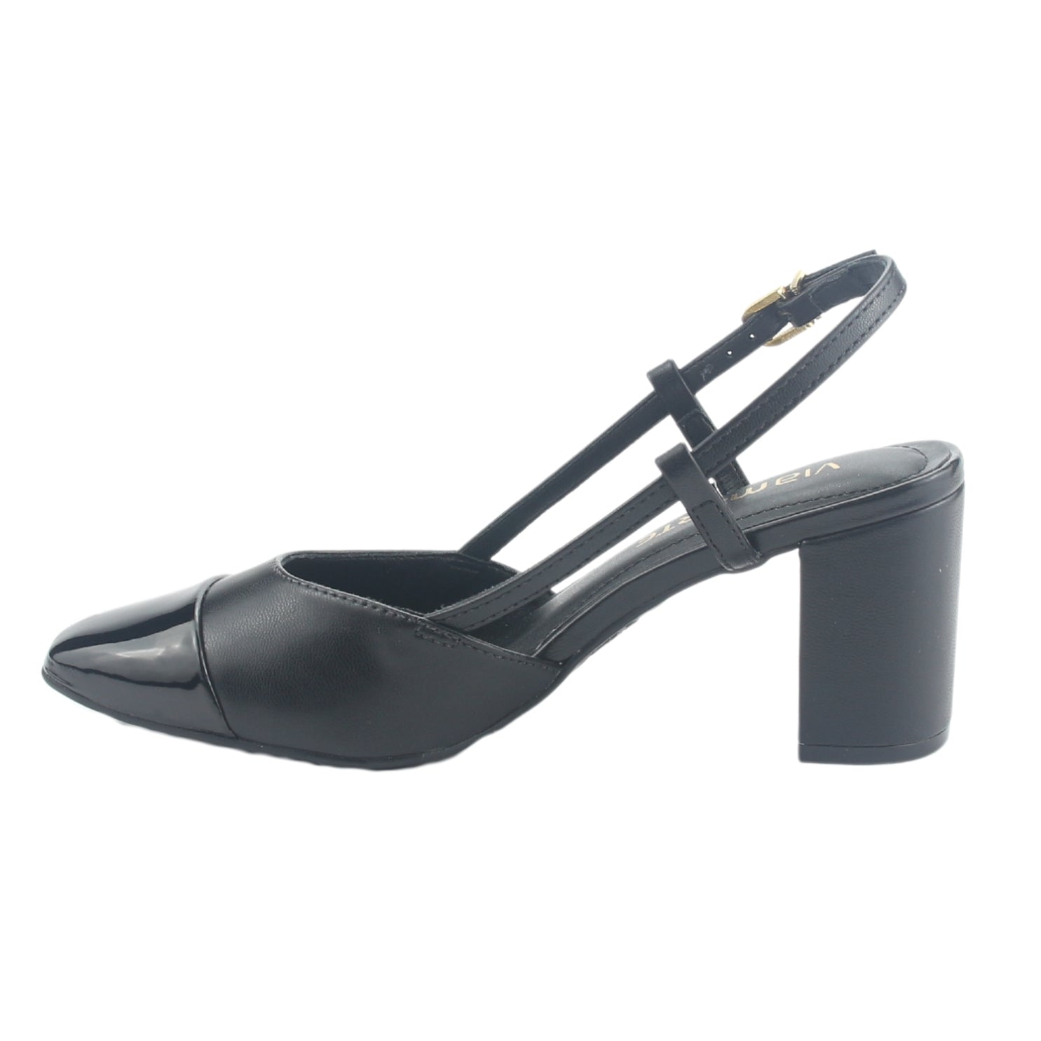 Zapato Via Marte Mujer 153-006-01 Negro Casual