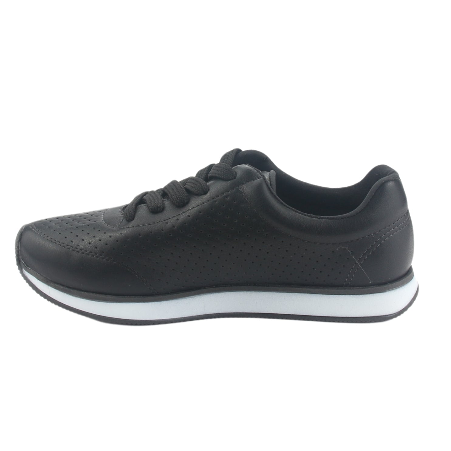 Zapatilla Via Marte Mujer 17-16501 Negro Casual