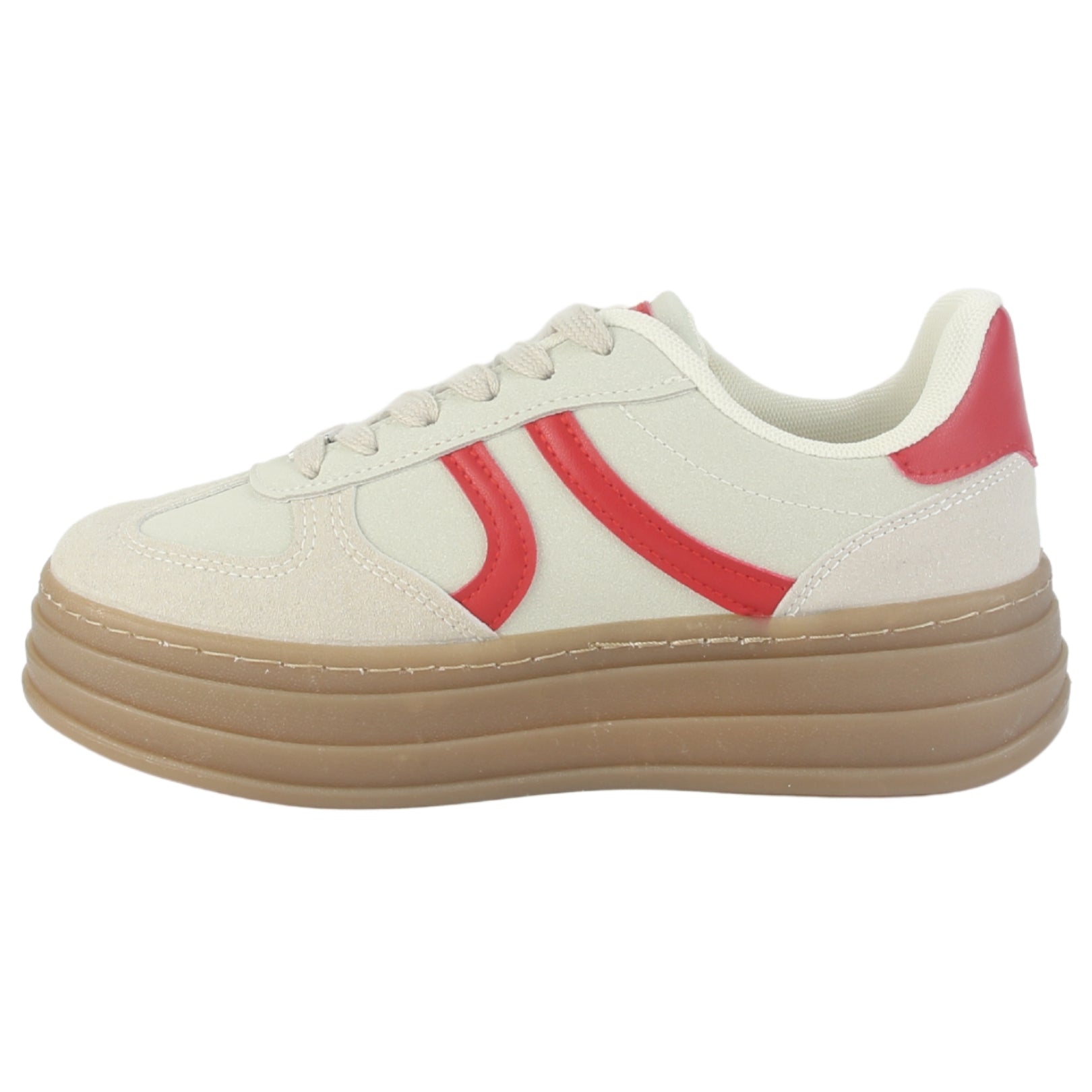 Zapatilla Chalada Mujer Andy-15 Beige Urbano