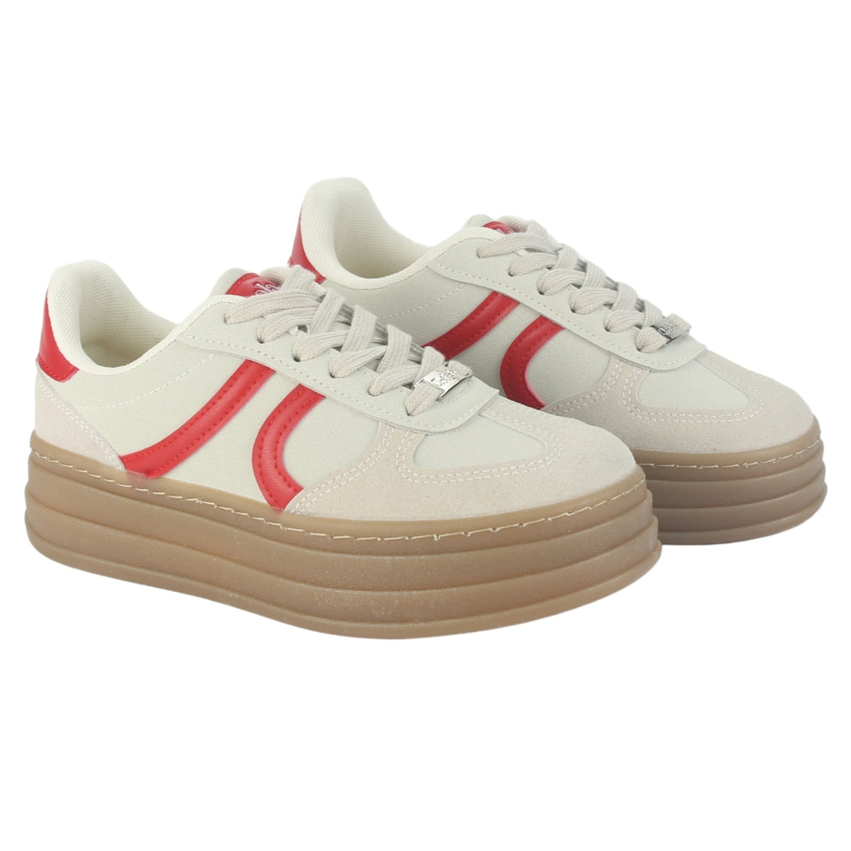 Zapatilla Chalada Mujer Andy-15 Beige Urbano